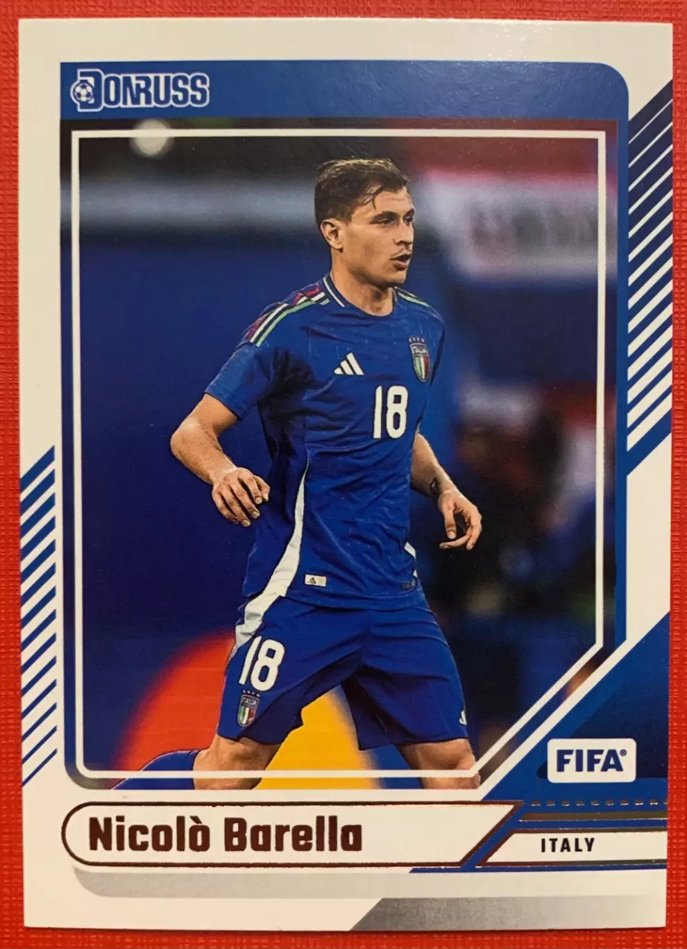Карточка Николо Барелла Италия