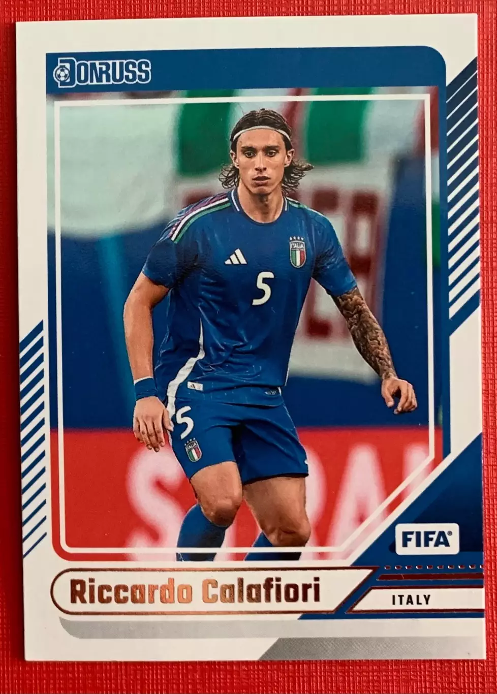 Карточка Риккардо Калафиори Италия
