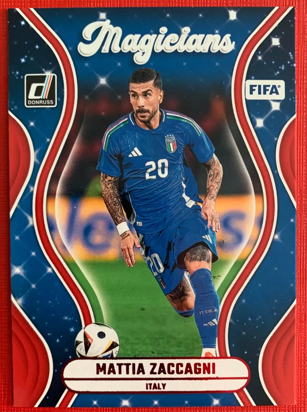 Карточка Маттиа Дзакканьи Италия