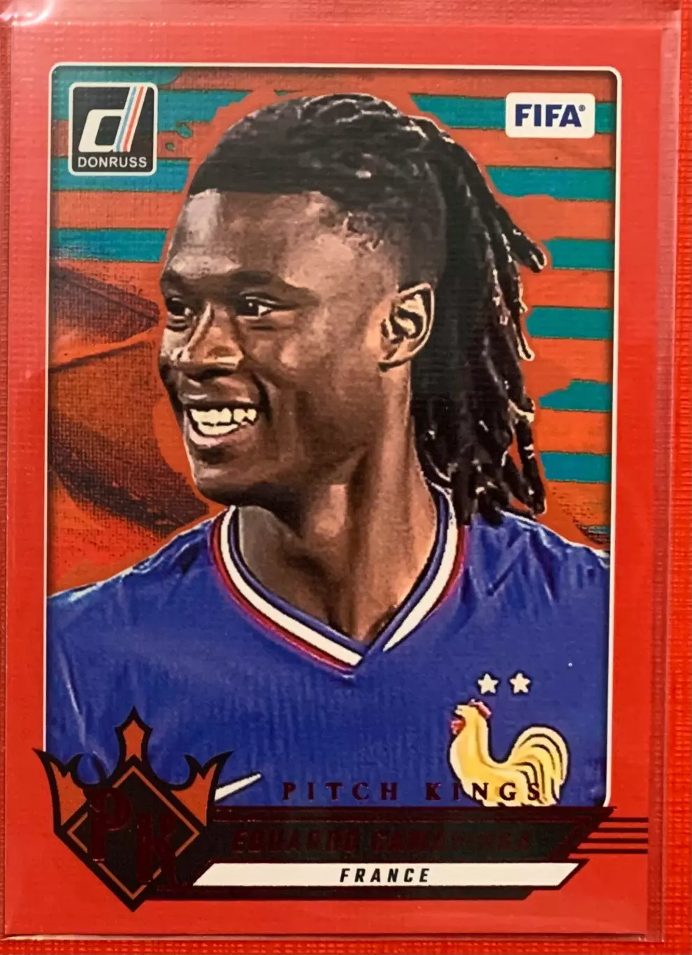 Карточка Эдуарду Камавинга Франция