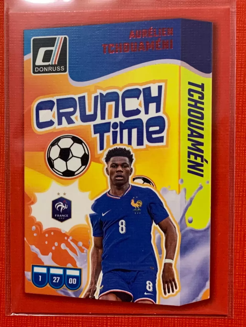 Карточка Оливье Жиру Франция Crunch time red