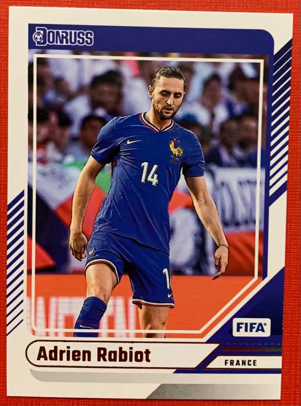 Карточка Адриан Рабьо Франция