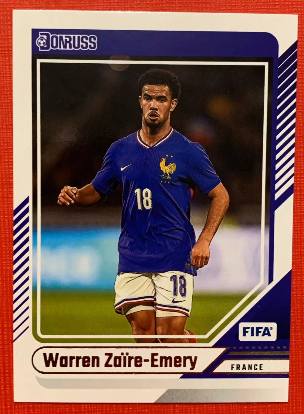 Карточка Уоррен Заир-Эмери Франция