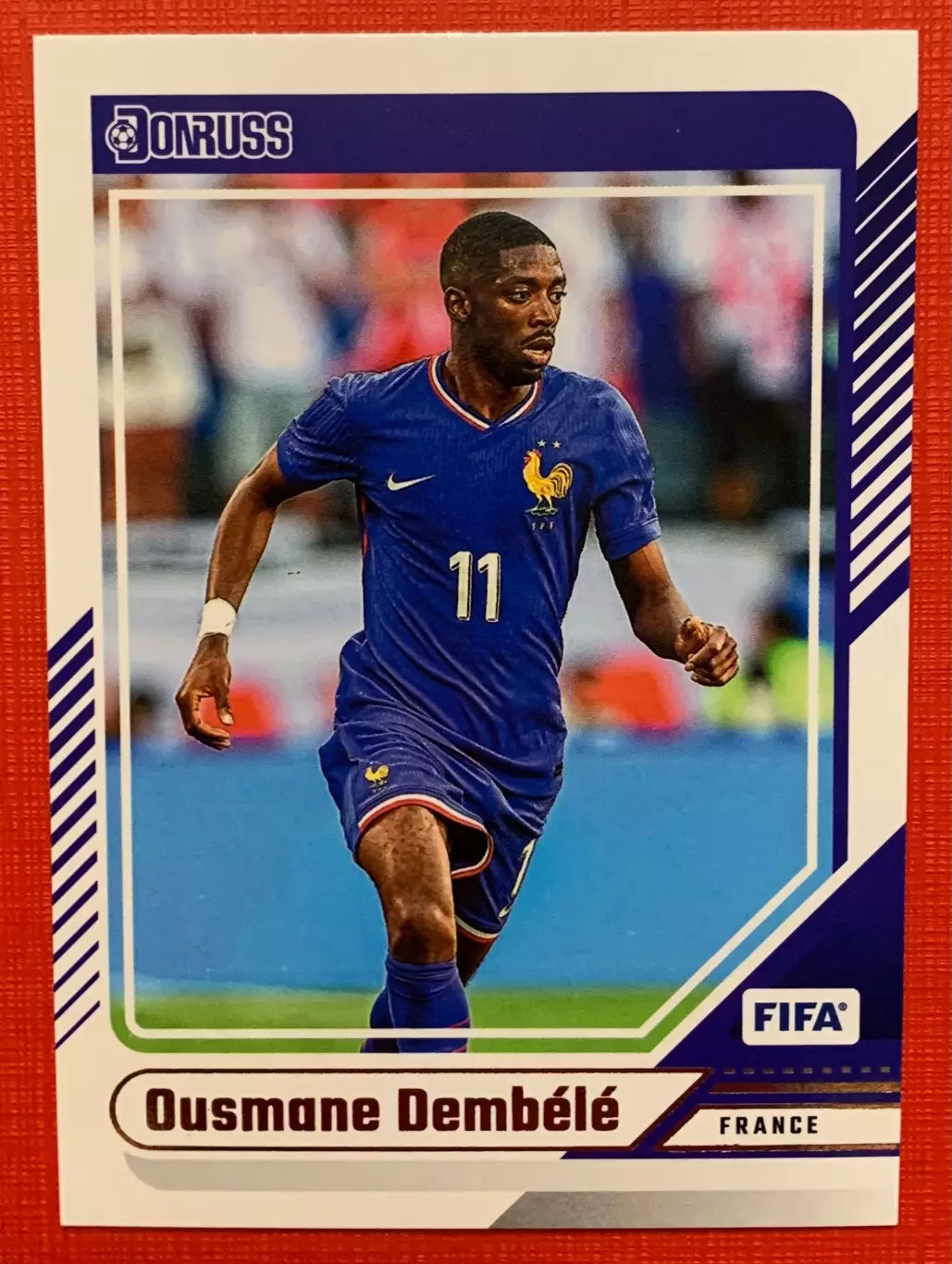Карточка Усман Дембеле Франция