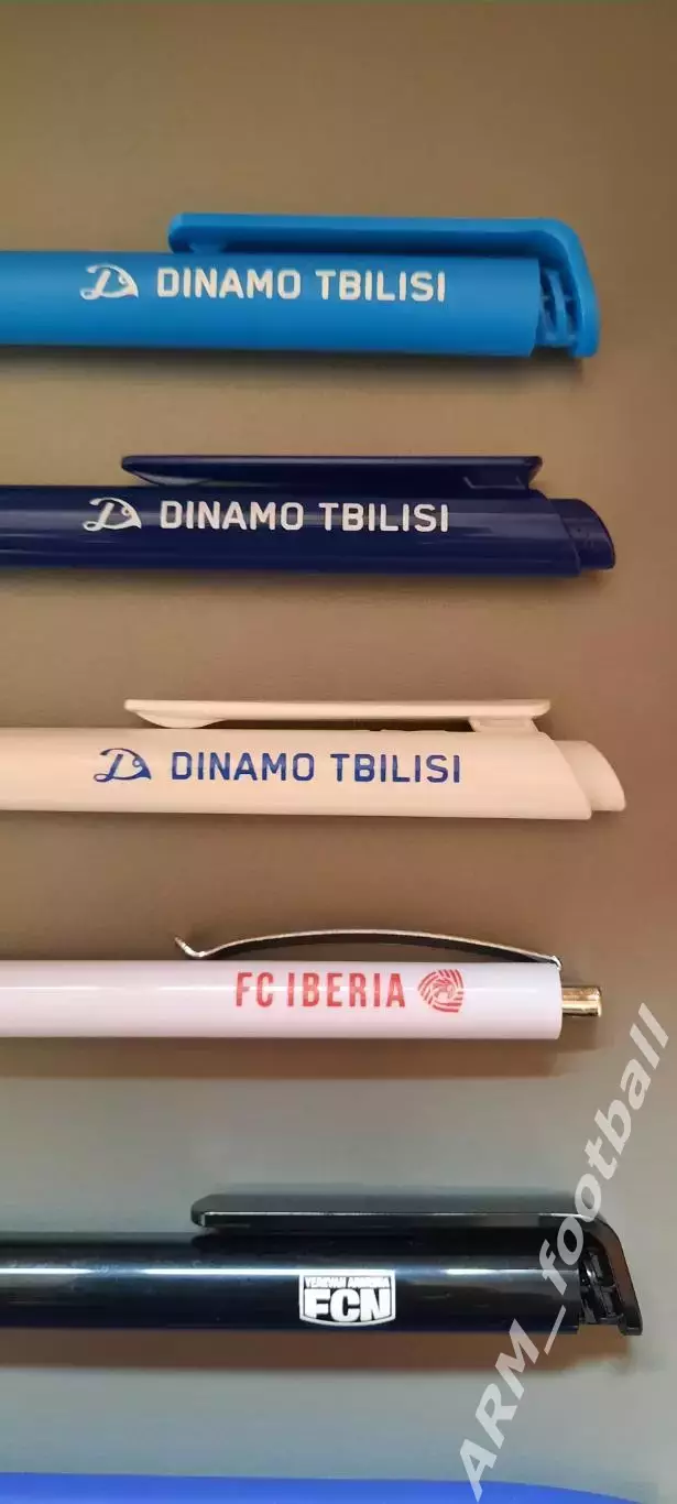 7 официальных футбольных ручек Ноа и федерация Армения, Динамо Тб, Иберия Грузия 3