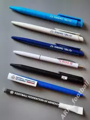 7 официальных футбольных ручек Ноа и федерация Армения, Динамо Тб, Иберия Грузия