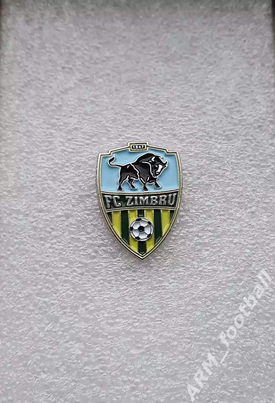 Официальный значок ФK Зимбру (Kишинев, Mолдова)