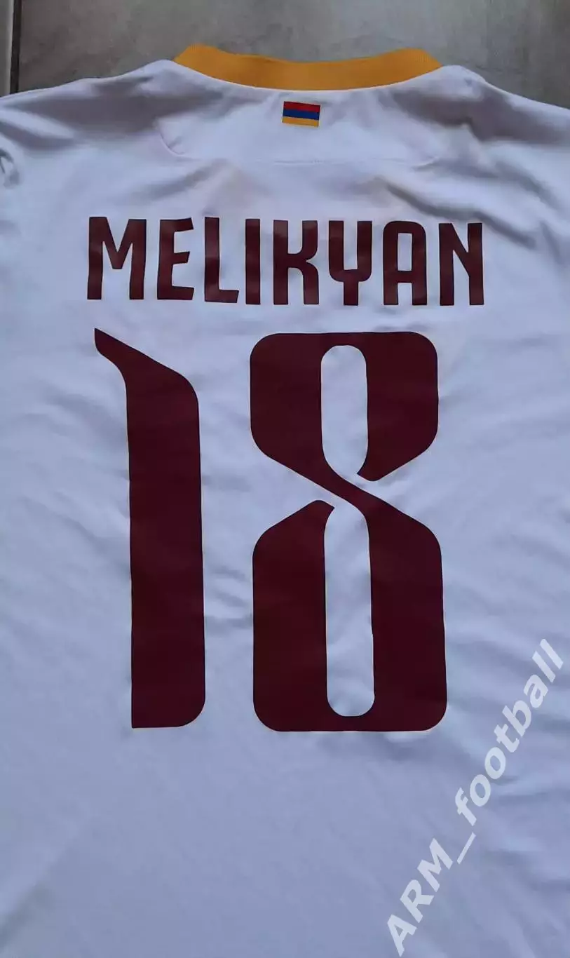 Официальная игровая майка по футзалу сборная Армения 2021 года 4