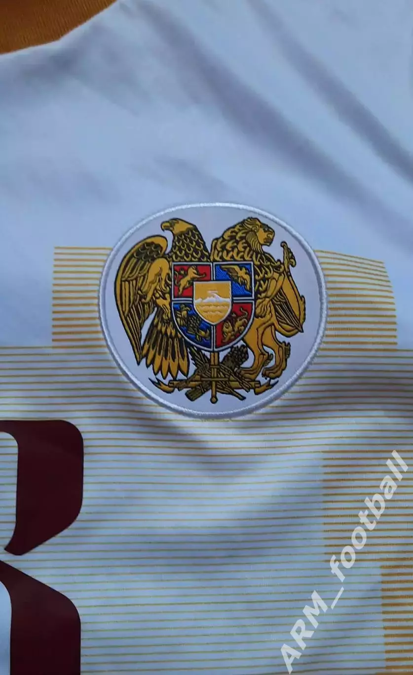 Официальная игровая майка по футзалу сборная Армения 2021 года 2