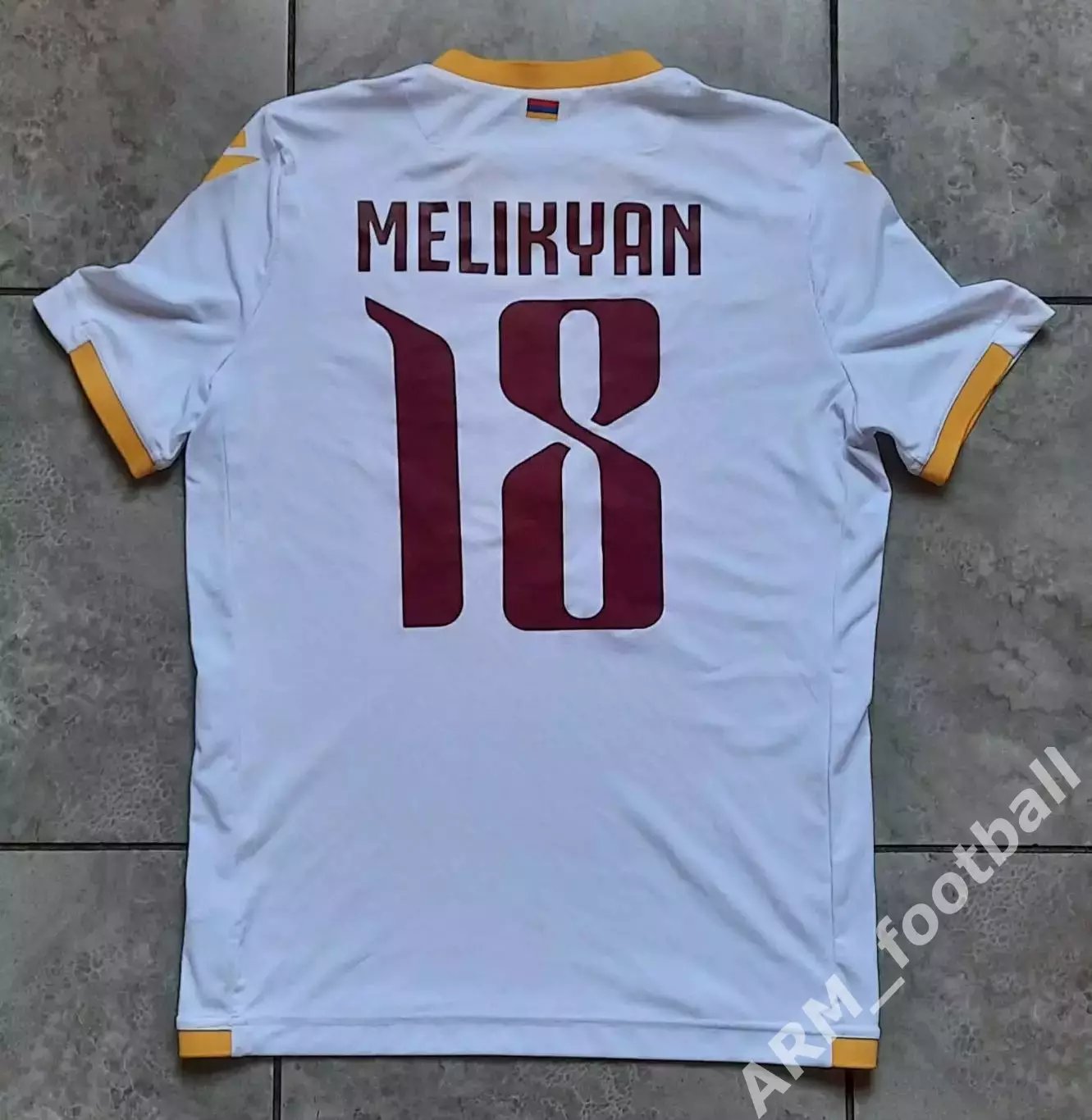 Официальная игровая майка по футзалу, сборная Армения 2021! №18 1