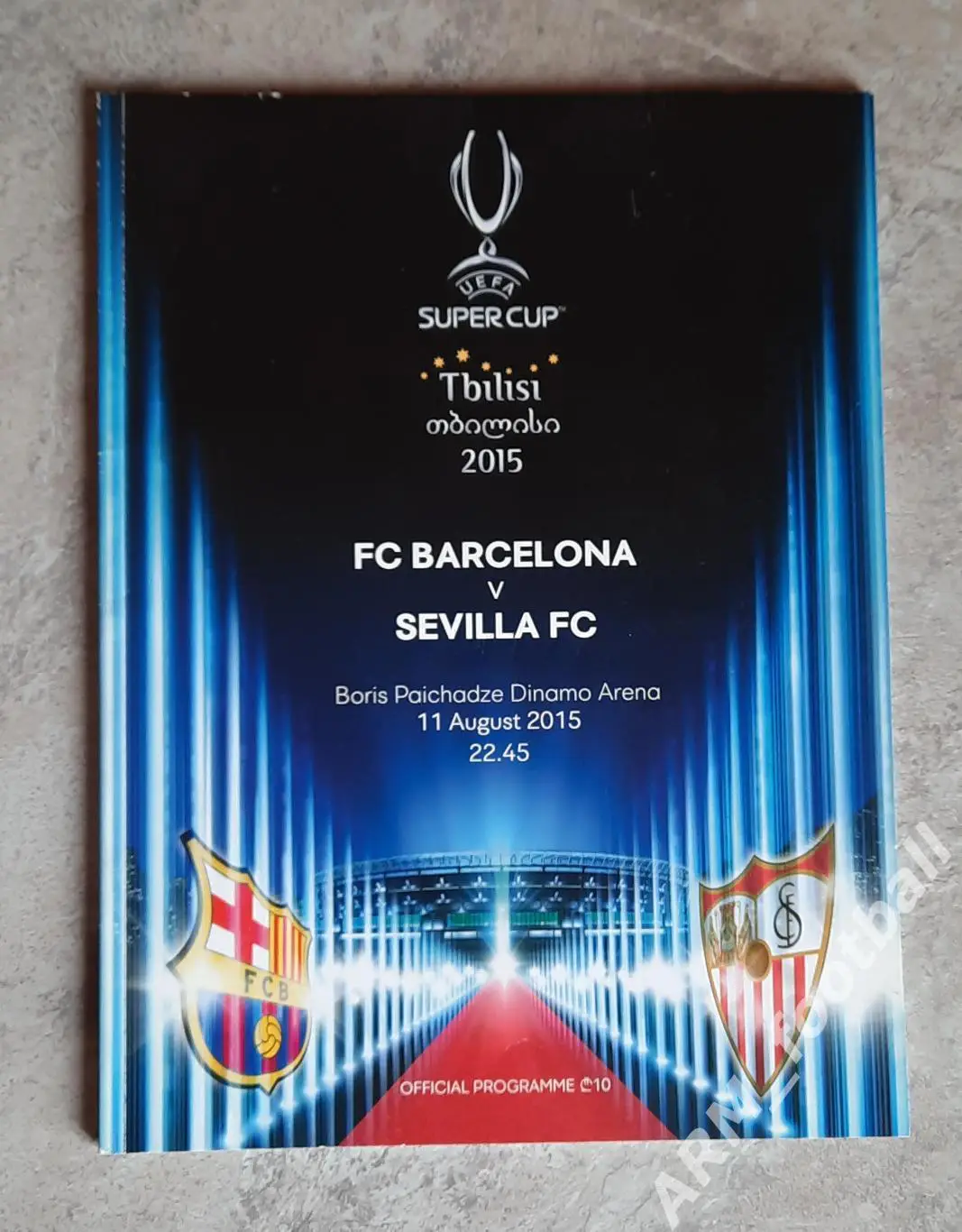 Барселона (Испания) – Севилья (Испания). 11.08.2015 Суперкубок УЕФА