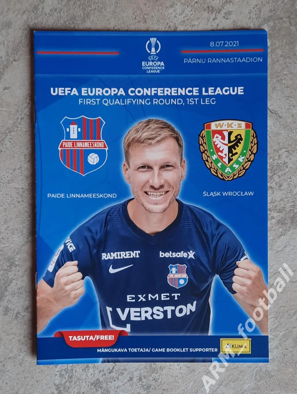 Пайде Линнамеесконд (Эстония) – Шлёнск Вроцлав (Польша). 08.07.2021