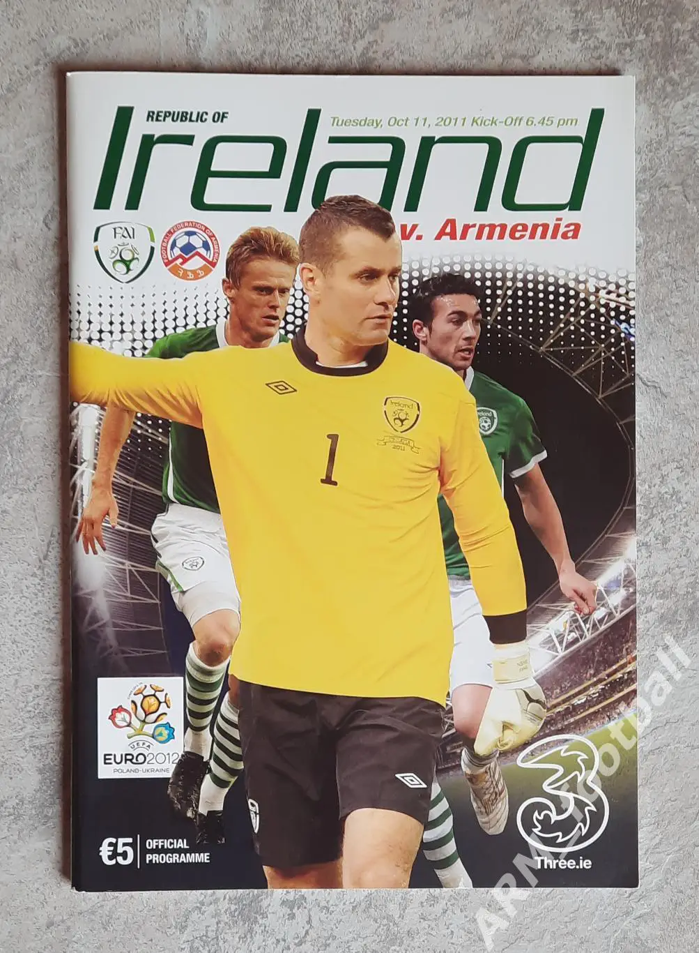 Республика Ирландия – Армения. 11.10.2011