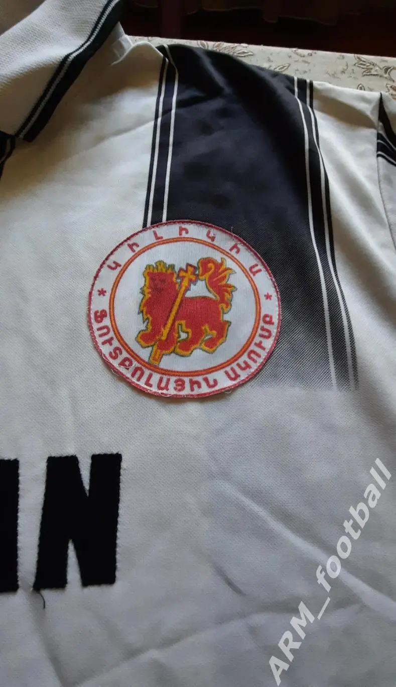 Официальная игровая футбольная майка ФК «КИЛИКИЯ» (Ереван, Армения). №4 2