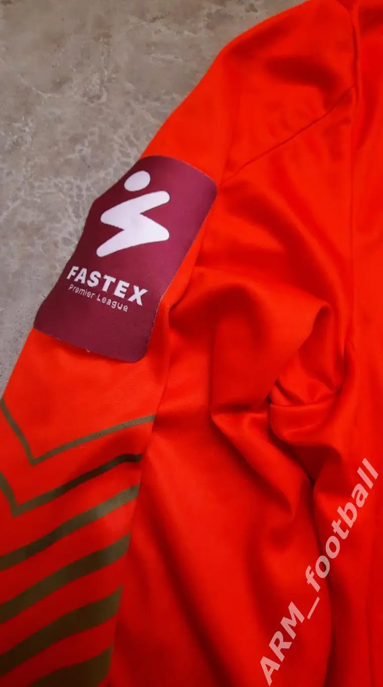 Официальная игровая футбольная майка ФК «ВЕСТ АРМЕНИЯ» (Ереван, Армения). №91 5