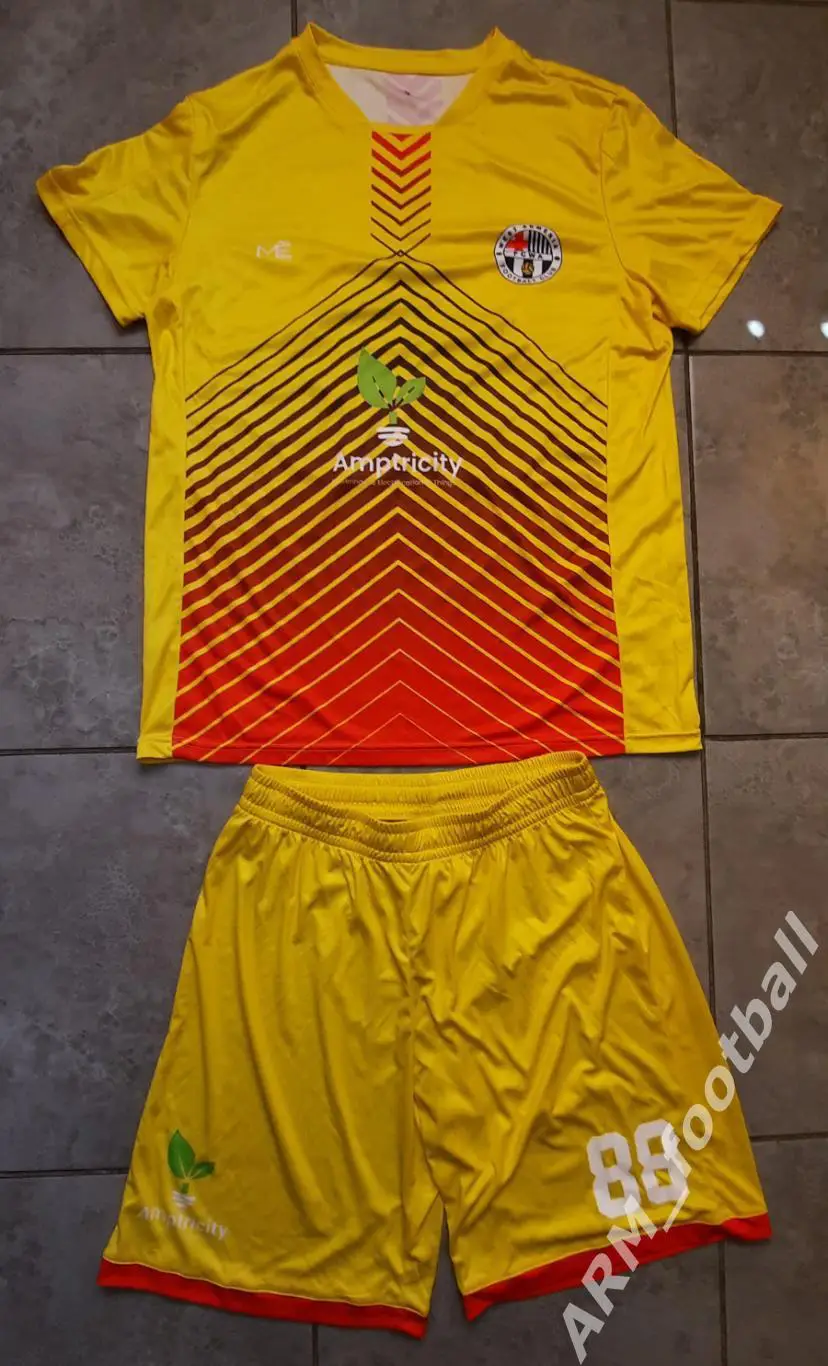 Официальная игровая футбольная майка ФК «ВЕСТ АРМЕНИЯ» (Ереван, Армения). №88 2