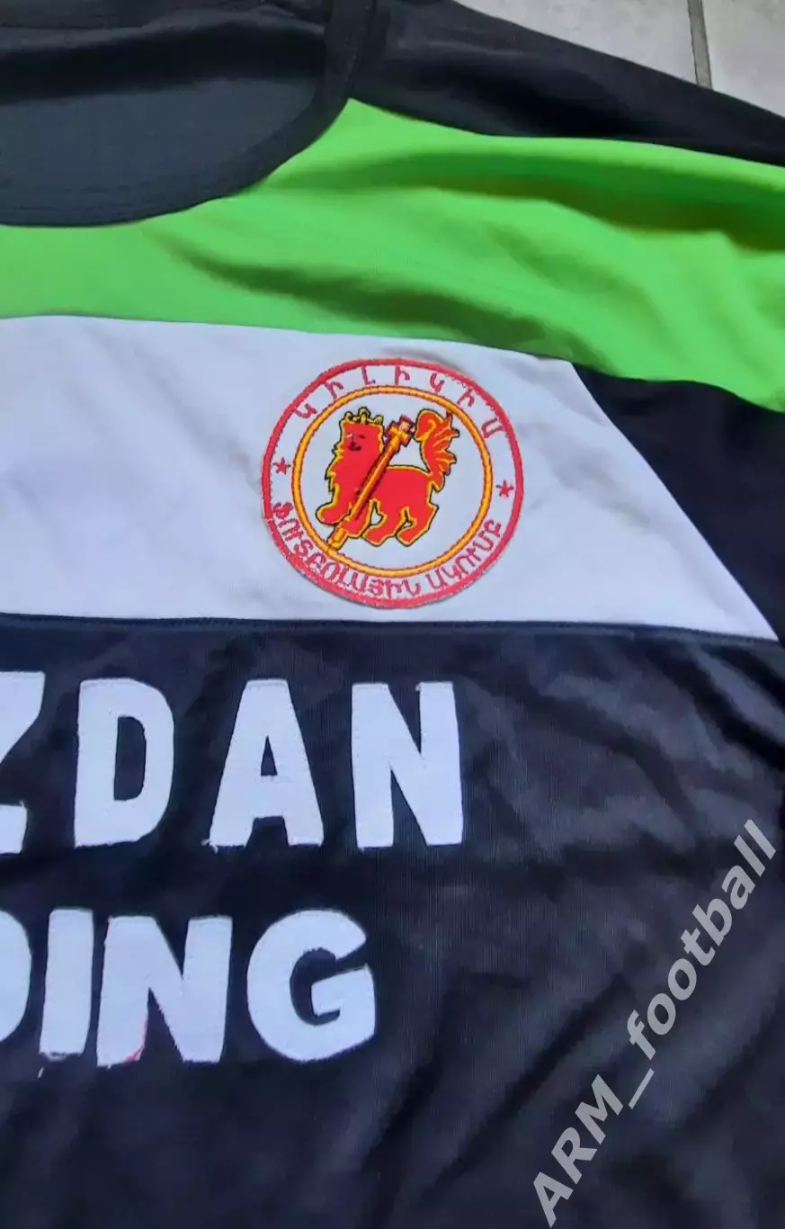 Официальная игровая футбольная майка ФК «КИЛИКИЯ» (Ереван, Армения). №1 1