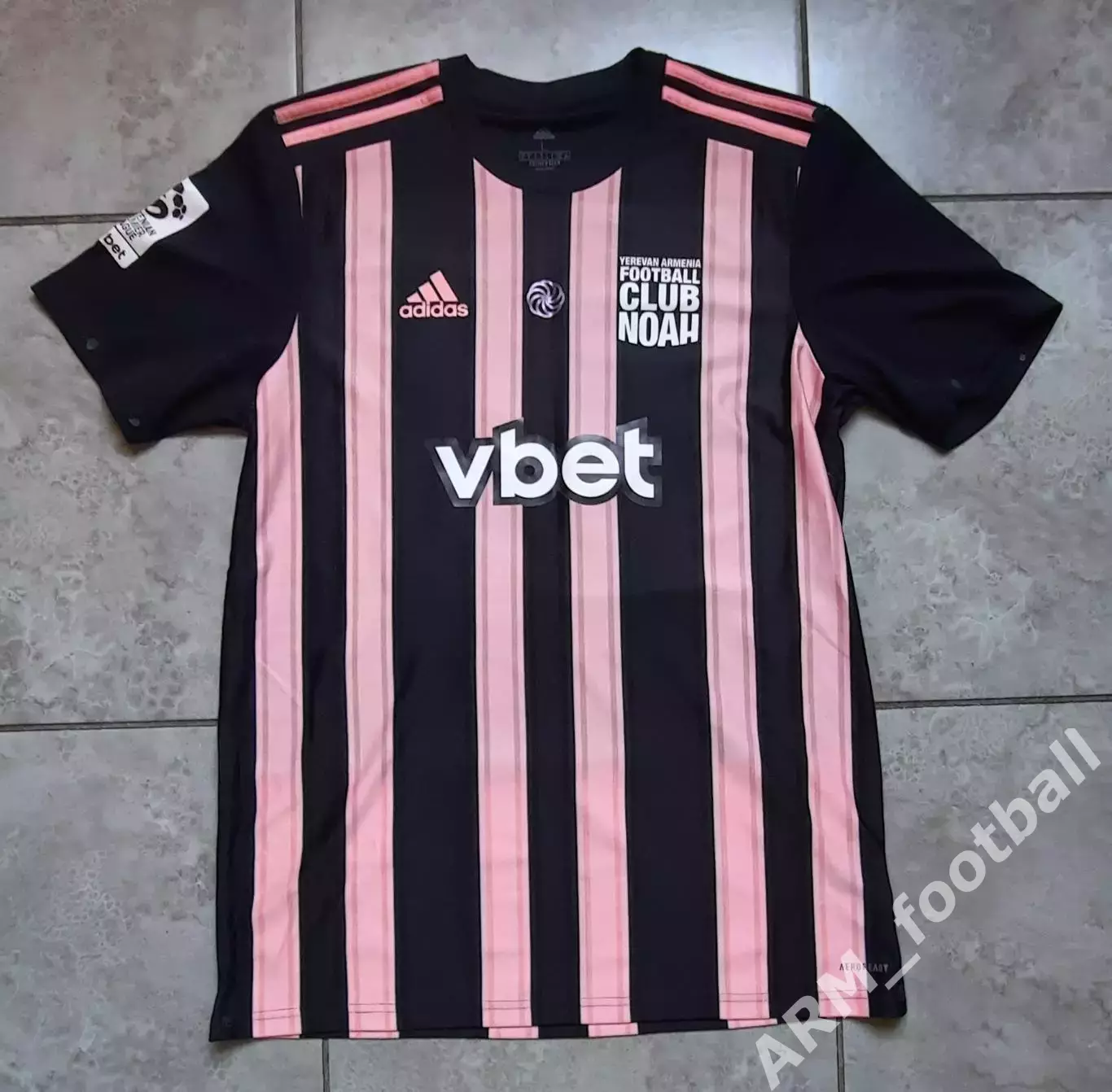 Официальная игровая футбольная майка ФК «НОА» (Ереван, Армения)! №69 Д. Дедечко