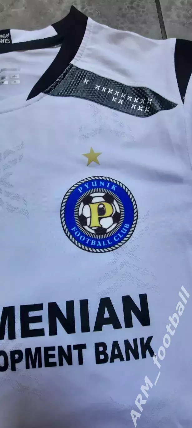 Официальная игровая футбольная майка ФК «ПЮНИК» (Ереван, Армения)! №23 2