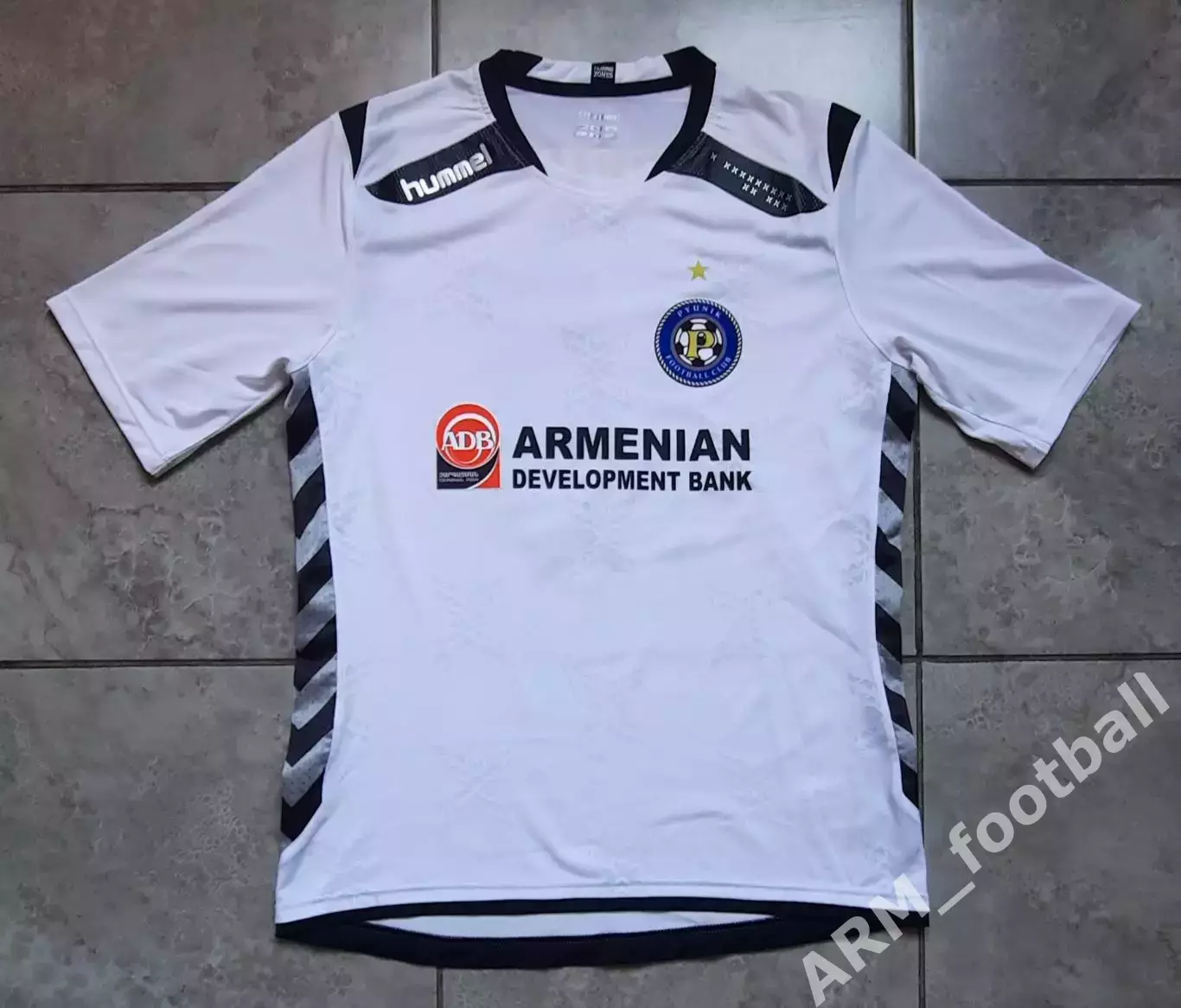 Официальная игровая футбольная майка ФК «ПЮНИК» (Ереван, Армения)! №78