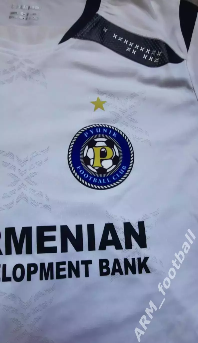 Официальная игровая футбольная майка ФК «ПЮНИК» (Ереван, Армения)! №78 2