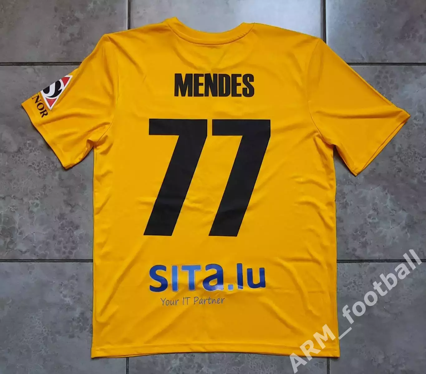 Официальная игровая футбольная майка Ф91 «ДЮДЕЛАНЖ»» (Дюделанж, Люксембург)! №77 1