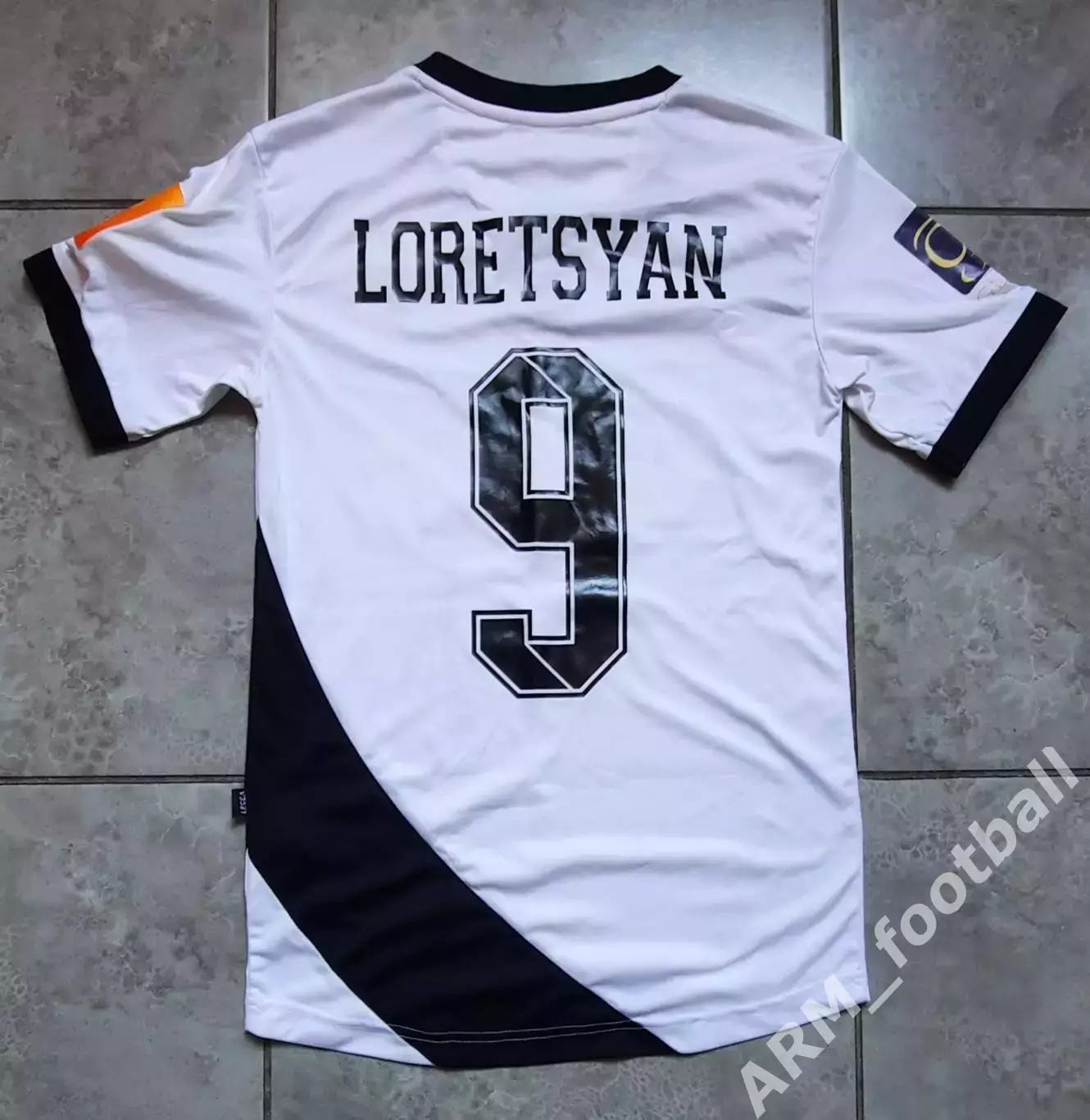Официальная игровая футбольная майка ФК «ВЕСТ АРМЕНИЯ» (Ереван, Армения)! №9 1