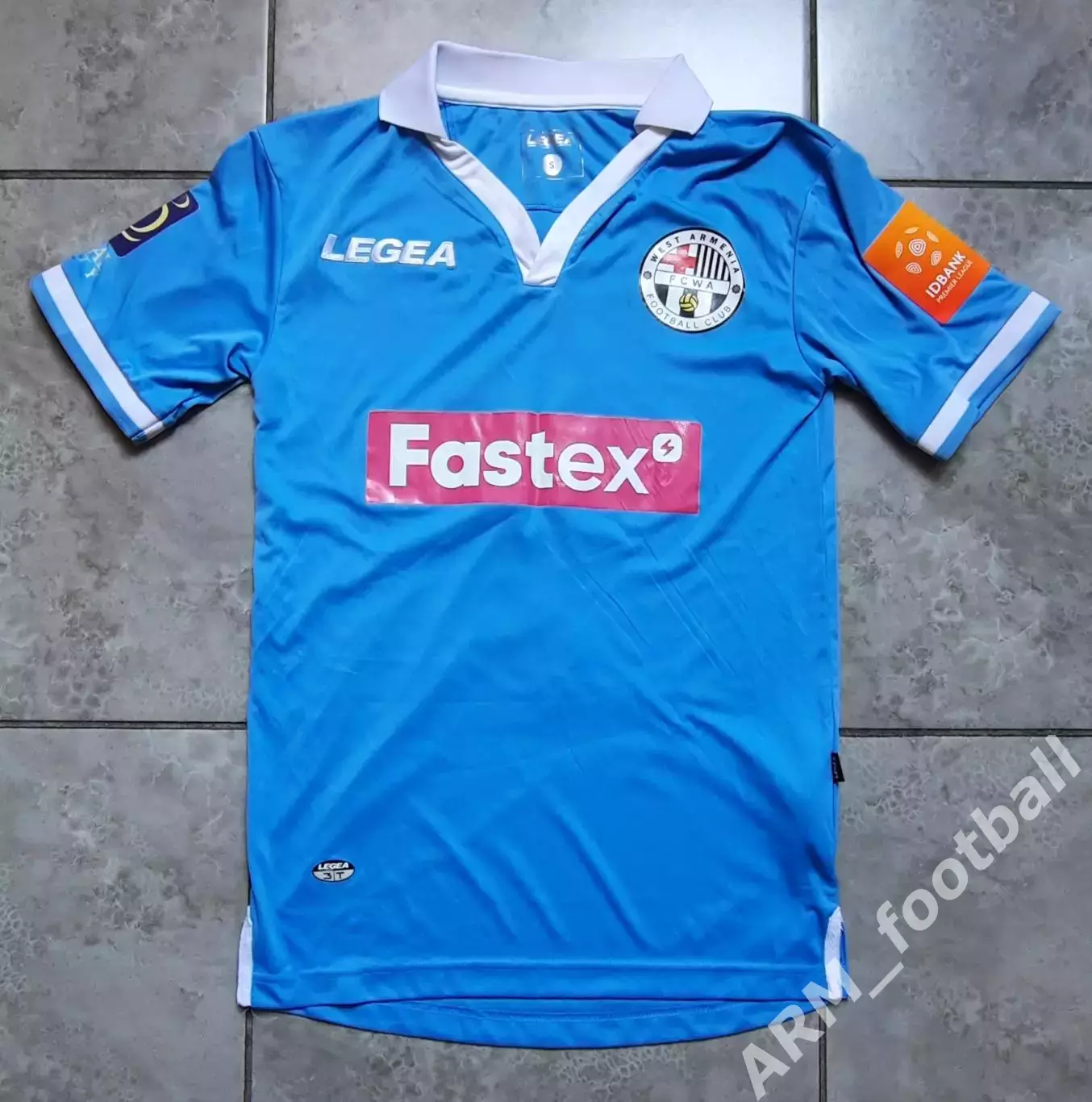 Официальная игровая футбольная майка ФК «ВЕСТ АРМЕНИЯ» (Ереван, Армения)! №9