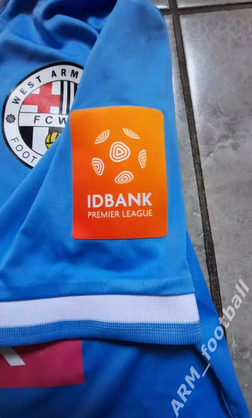 Официальная игровая футбольная майка ФК «ВЕСТ АРМЕНИЯ» (Ереван, Армения)! №9 3