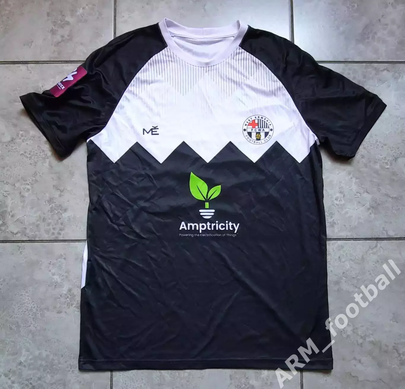 Официальная игровая футбольная майка ФК «ВЕСТ АРМЕНИЯ» (Ереван, Армения)! №44