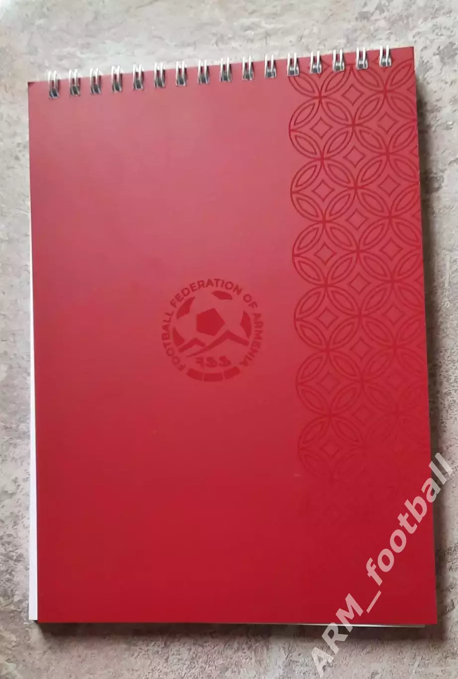 Блокнот Федерация Футбола Армения. Официальный