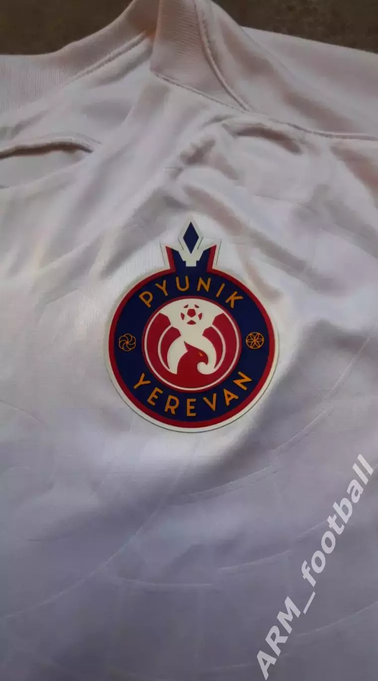 Официальная игровая футбольная майка ФК «ПЮНИК» (Ереван, Армения)! №8 2