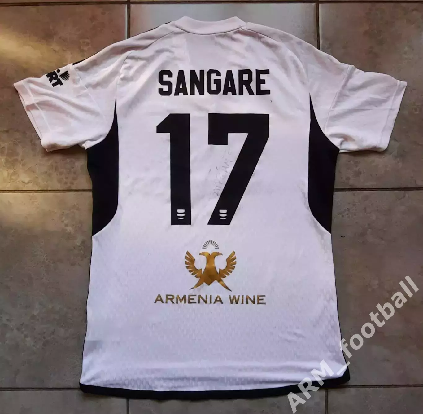 Официальная игровая футбольная майка ФК «НОА» (Ереван, Армения)! №17 1