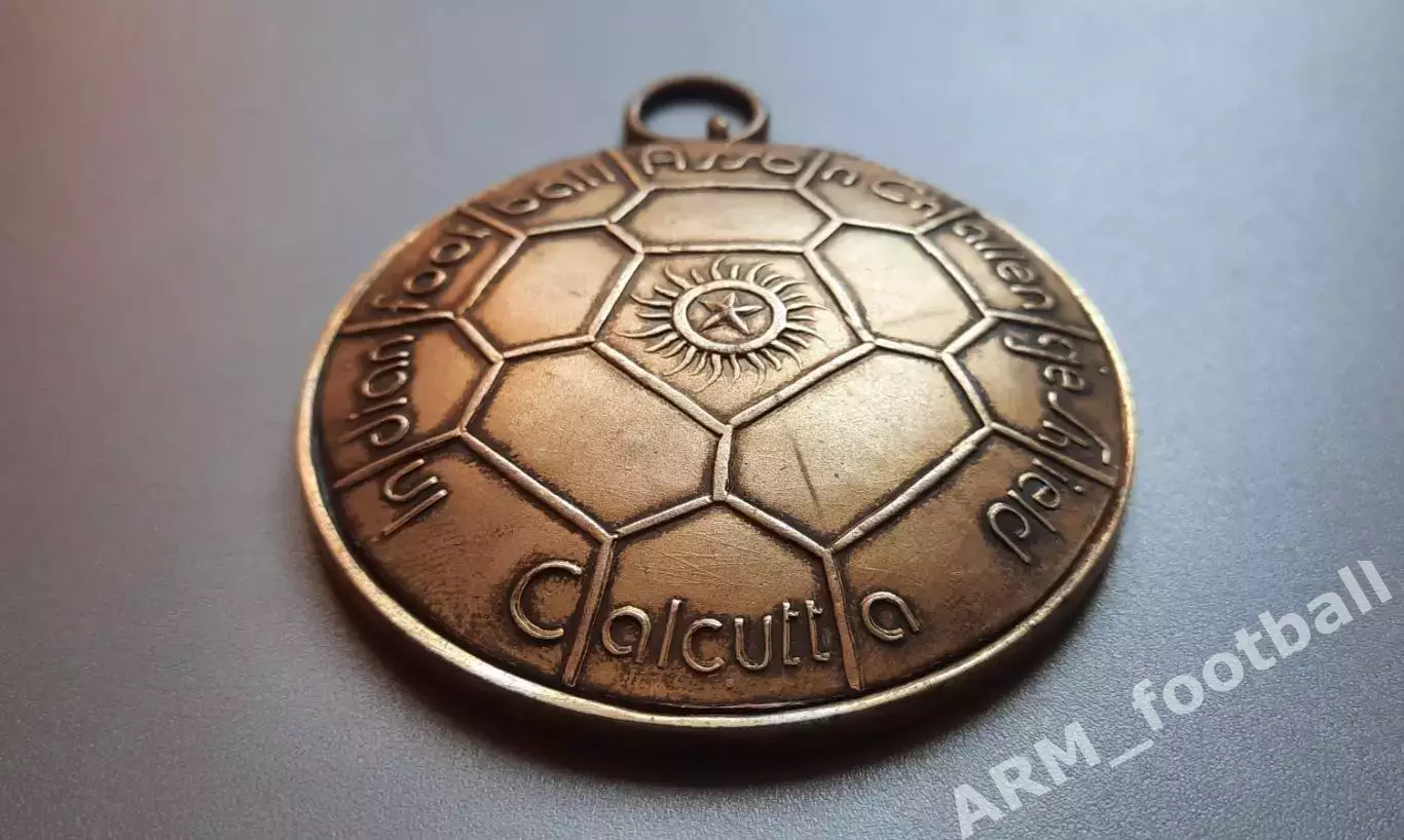 Медаль победителя турнира Ассоциации футбола Индии IFA Shield 1978 АРАРАТ Ереван 2
