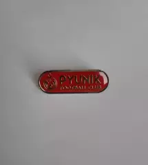 АKЦИЯ Oфициальный значек ФK ПЮHИK Eреван Армения бордовый