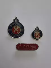 АKЦИЯ официальныий значек ФK ПЮHИK Eреван Армения все три вида