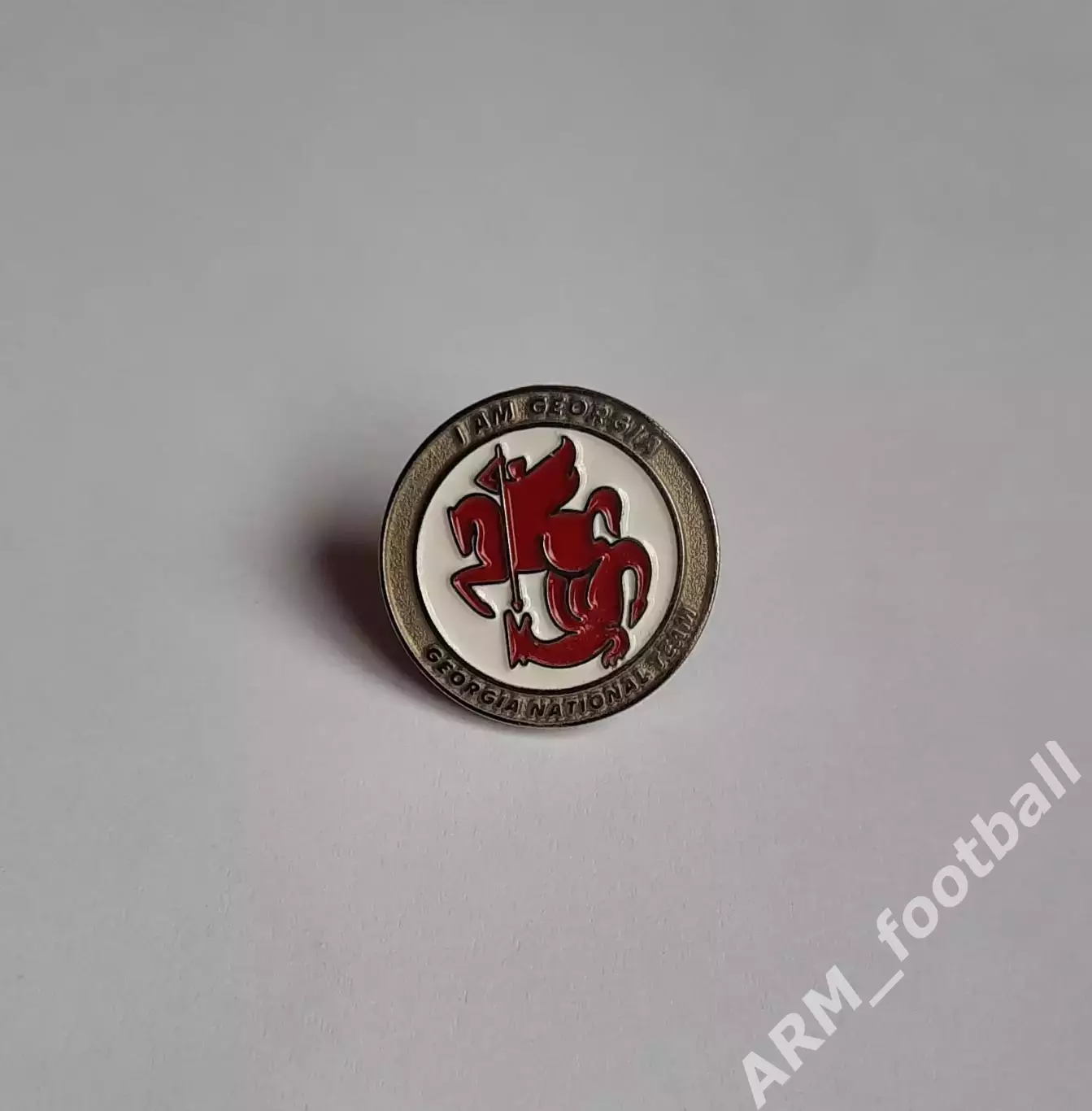 Oфициальный текучий значок федераций футбола Грузия #1