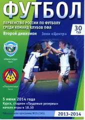 Авангард Курск - Локомотив Лиски. 2 дивизион 2013/2014. 5.06.2014.