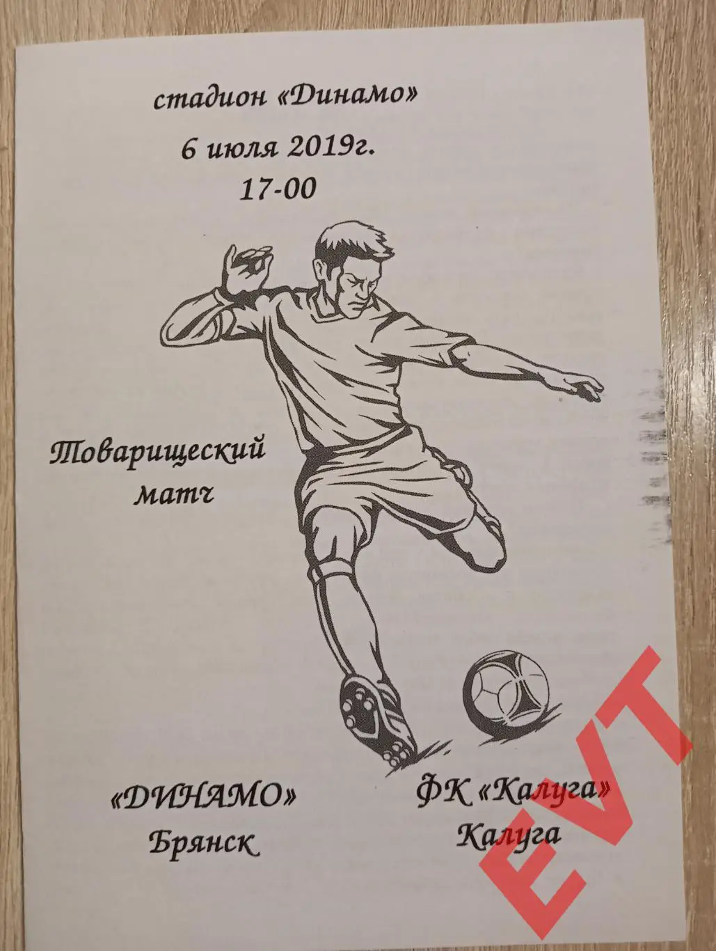 Динамо Брянск - Калуга. ТМ. 6.07.2019.