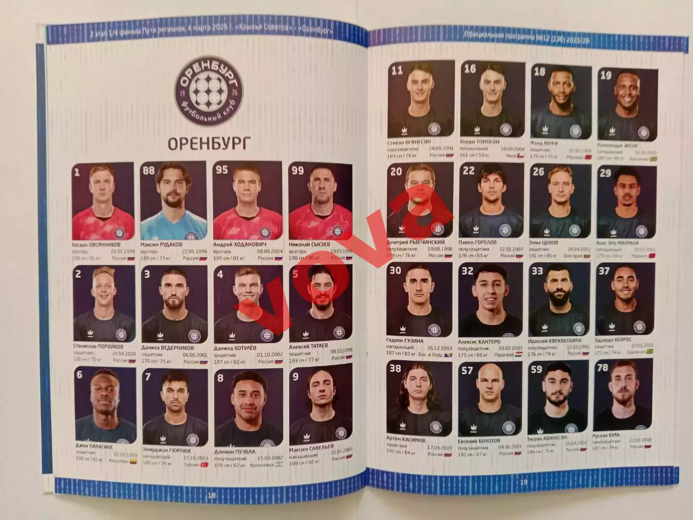 04.03.2026г.Кубок России.1/4 финала.Крылья Советов(Самара)-ФК Оренбург 6