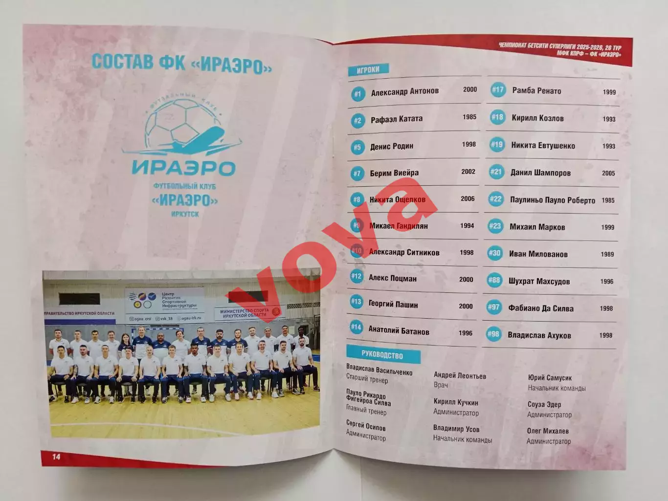 25,26.04.2026г.Бетсити Суперлига.МФК КПРФ(Москва)-ФК ИрАэро(Иркутск) 7