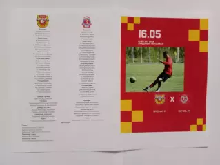 16.05.2025г.Молодежная футбольная лига.Арсенал-М(Тула)-Витязь(Подольск)