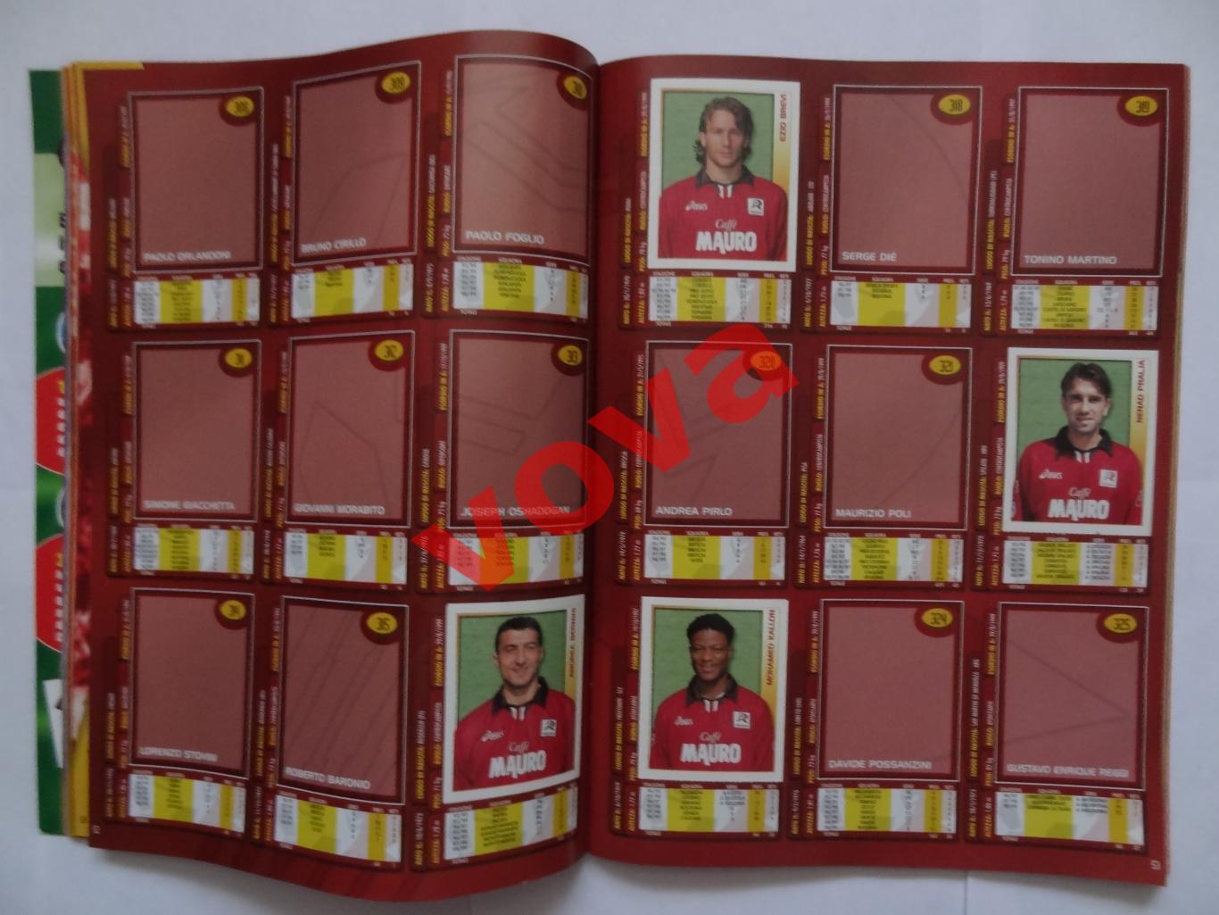 2000г. Италия. CALCIO MERLIN STICKER ALBUM 5