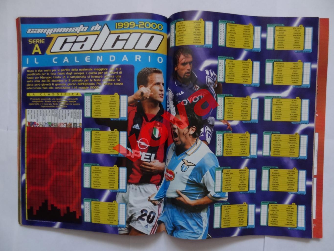 2000г. Италия. CALCIO MERLIN STICKER ALBUM 6