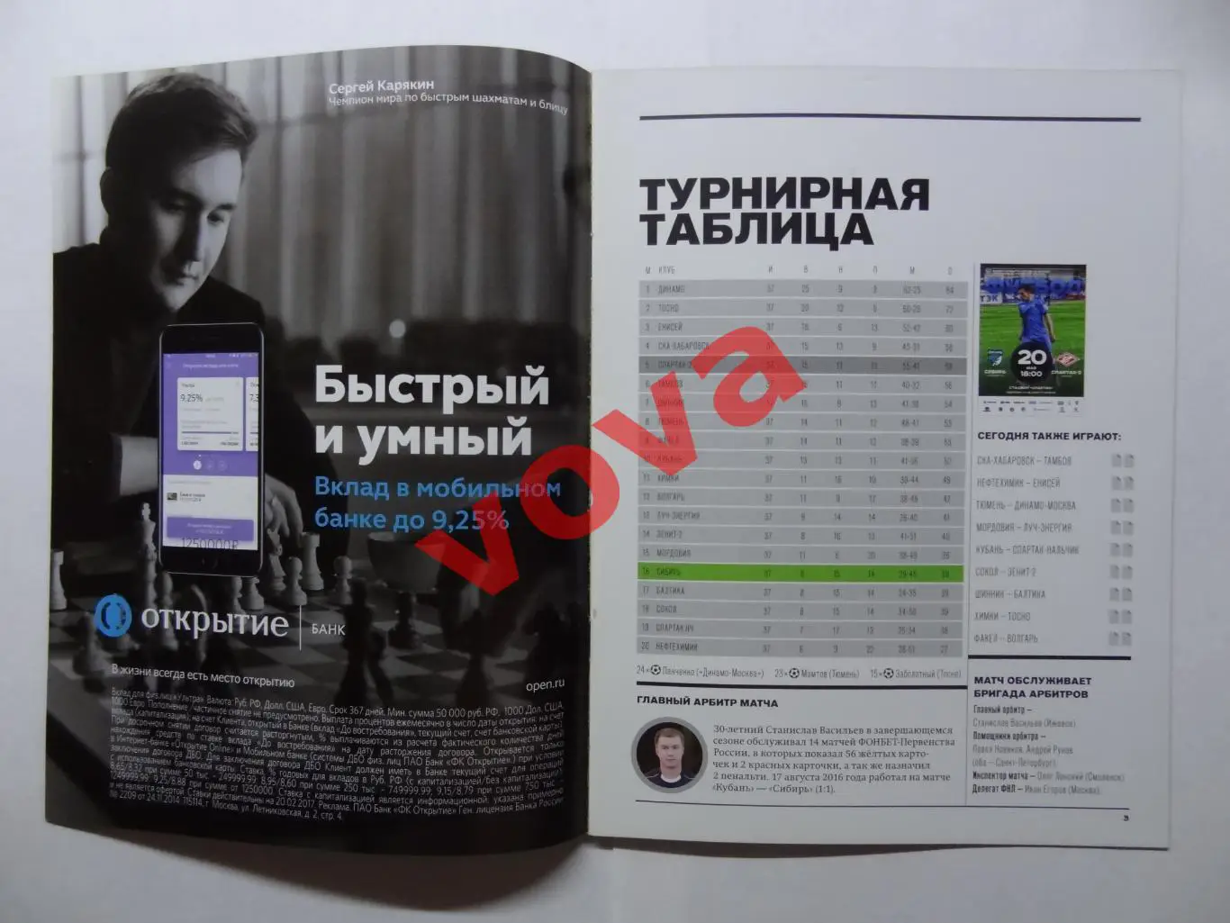 20.05.2017г.Чемпионат России.Сибирь(Новосибирск)-Спартак-2(Москва) 1