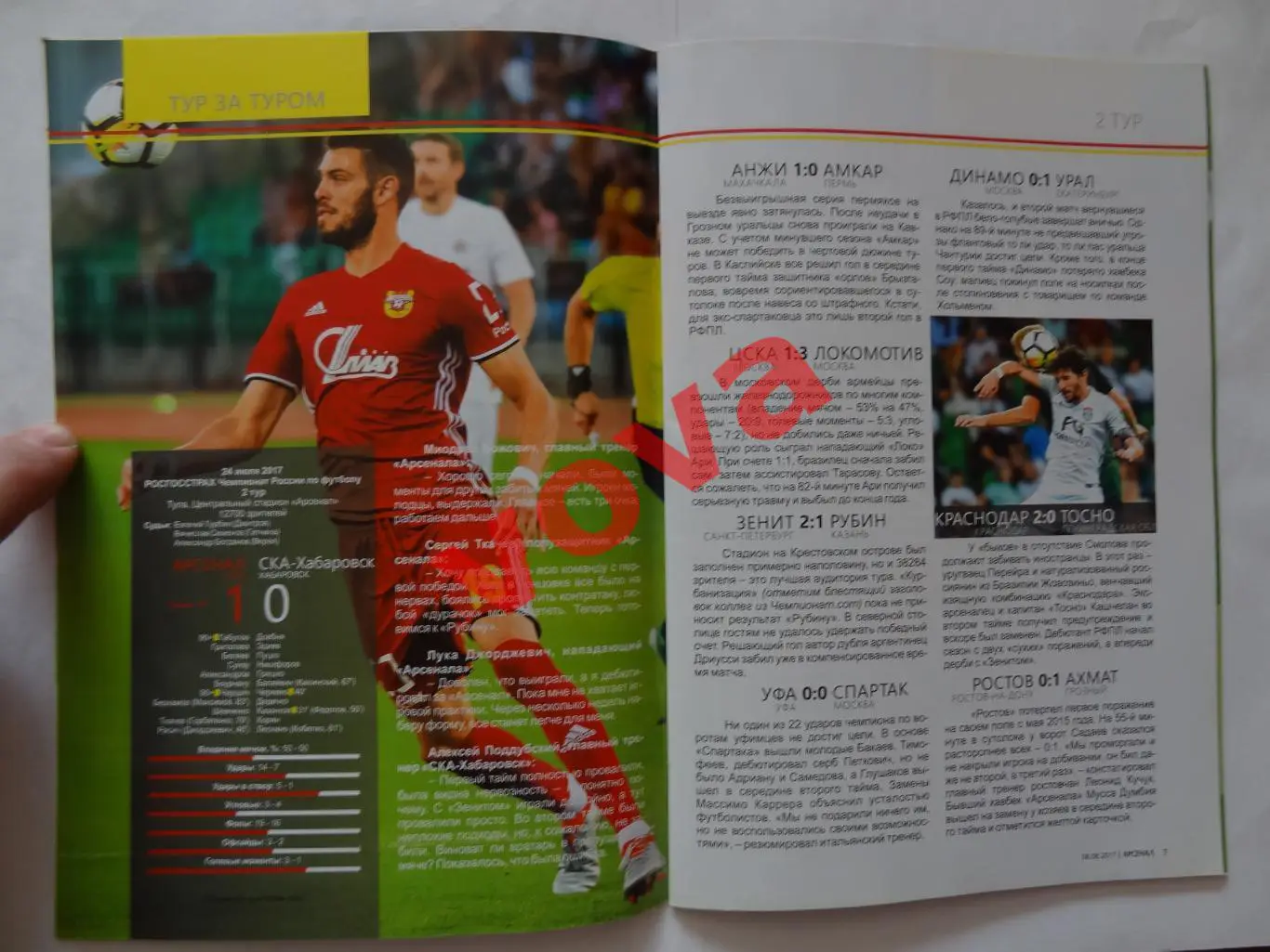 06.08.2017г.Чемпионат России.Арсенал(Тула)-Тосно(Ленинградская область) 3