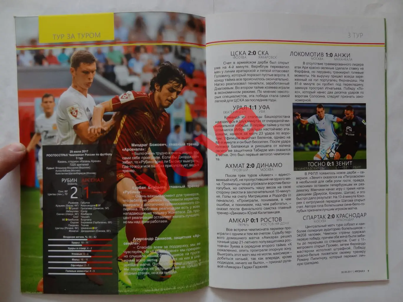 06.08.2017г.Чемпионат России.Арсенал(Тула)-Тосно(Ленинградская область) 4