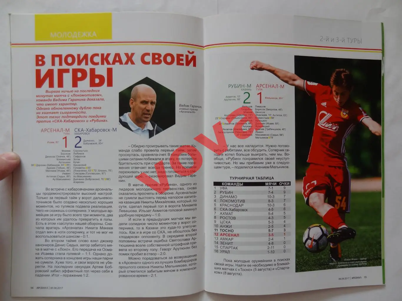 06.08.2017г.Чемпионат России.Арсенал(Тула)-Тосно(Ленинградская область) 7