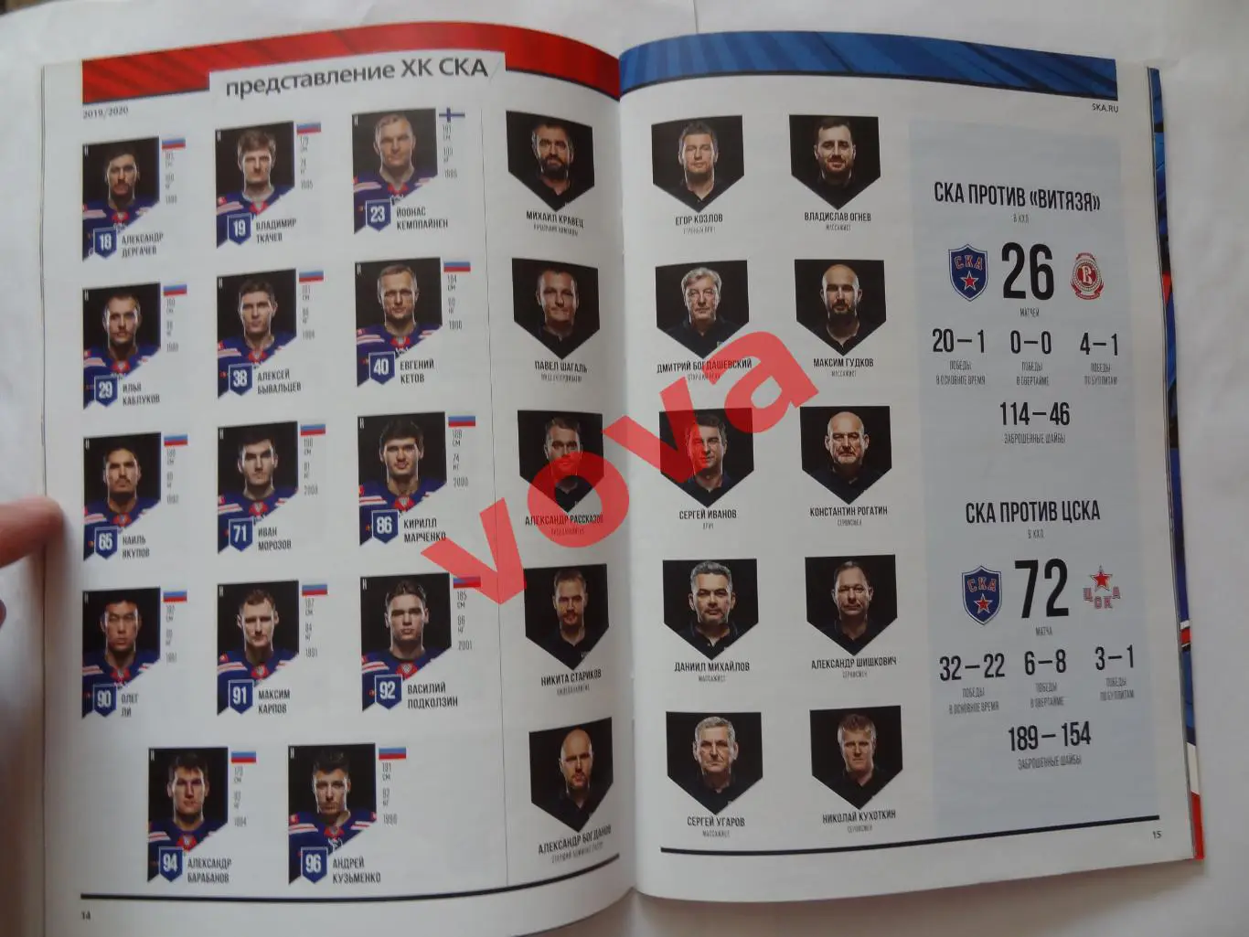 22.09.2019г.Чемпионат КХЛ.СКА(Санкт-Петербург)-Витязь+23.09.ЦСКА(Москва) 7