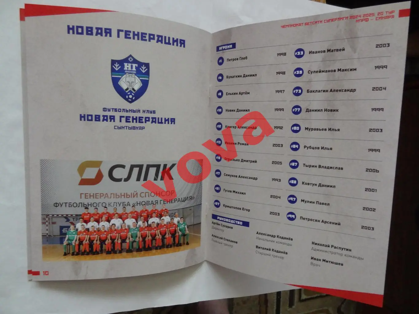 25,26.04.2025г.Бетсити Суперлига.МФК КПРФ(Москва)-Новая Генерация(Сыктыквкар) 5